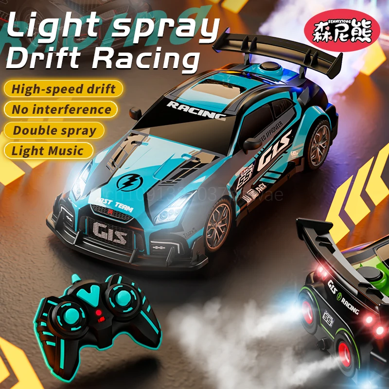 

SENNIXIONG RC Remote Control Spray Drift Car Toy High Speed Racing Car Professional Special for Car Racing Competitions for Boys