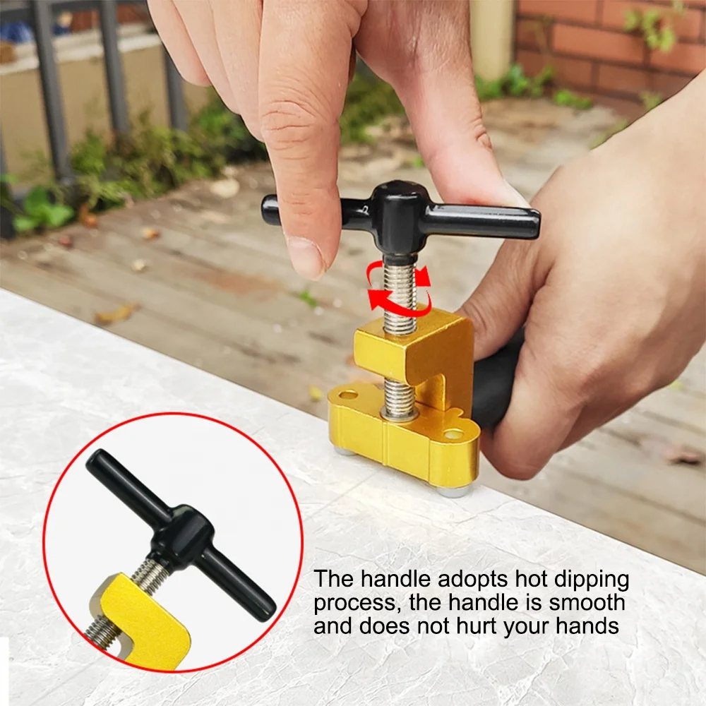 2 In 1 Professional Cutter Hand-held Glass Cutter Ceramic Tile Opener For Thick Glass Tile Cutting