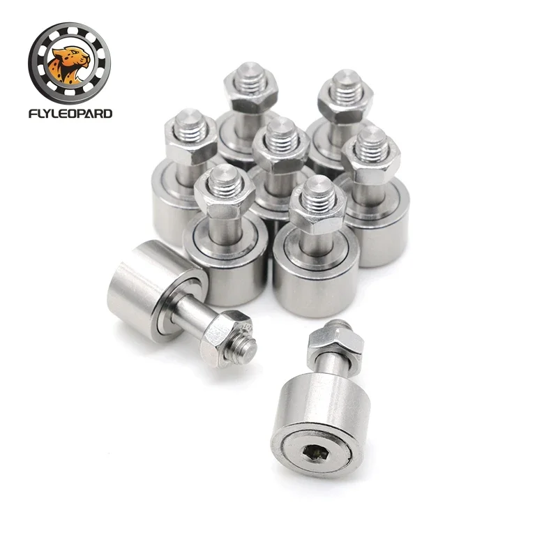 KR19 CF8 Cam Followers Bearing (1PC) M8x19x32.2mm Stud Type Track Rollers NAKD19 KR19PP/UU Bearings CF-8