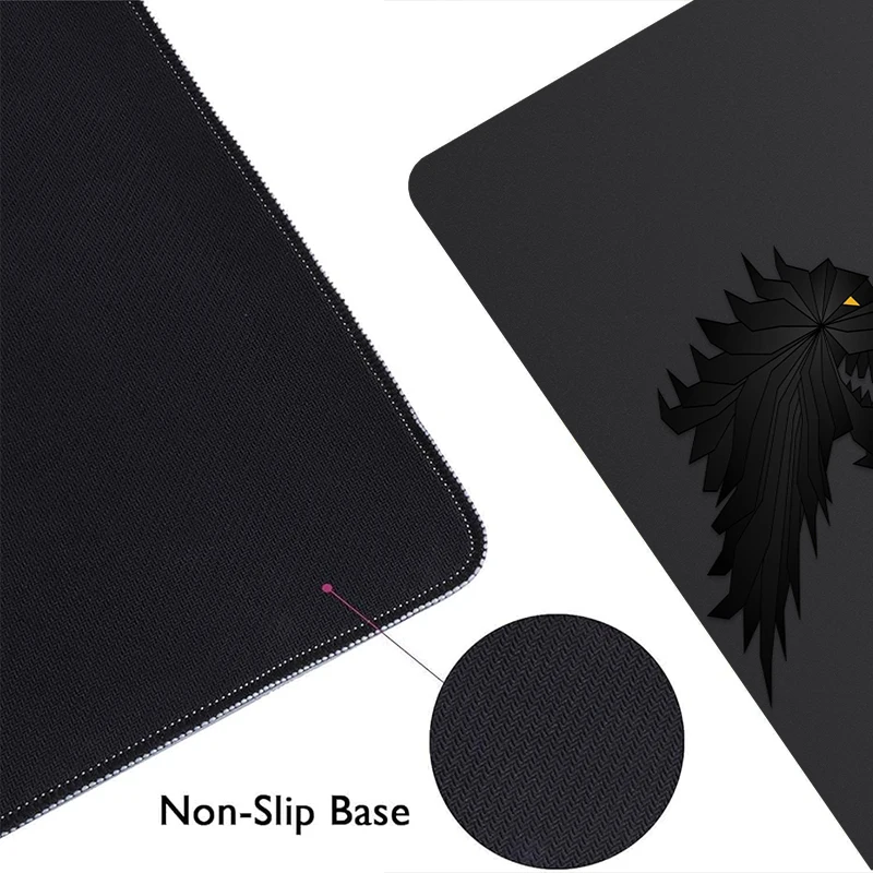 Animal The-Wolf Mouse Pad HD Office Desktop Protection Pad Rubber non-slip waterproof mouse pad Desktop keyboard XL carpet