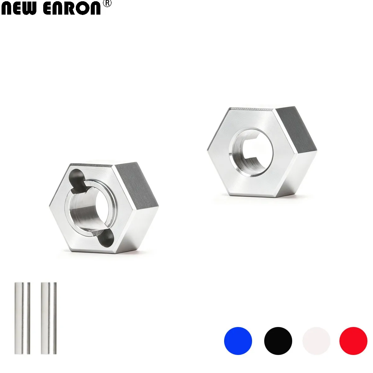 LOS212011 Aluminum 8mm Wheel Hex Hub For Losi 1/18 Mini-T 2.0 Mini-B Mini Drag