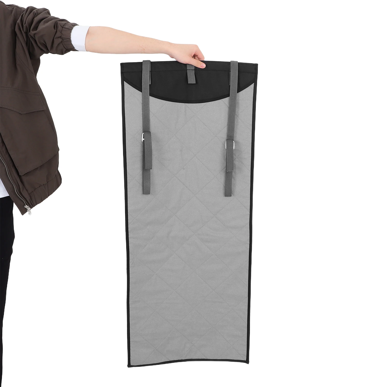 

1 set Heat Resistant Mat Portable Folding Board Wall Protection Door Collar Sleeve Iron Pad Travel Business Adjustable Strap