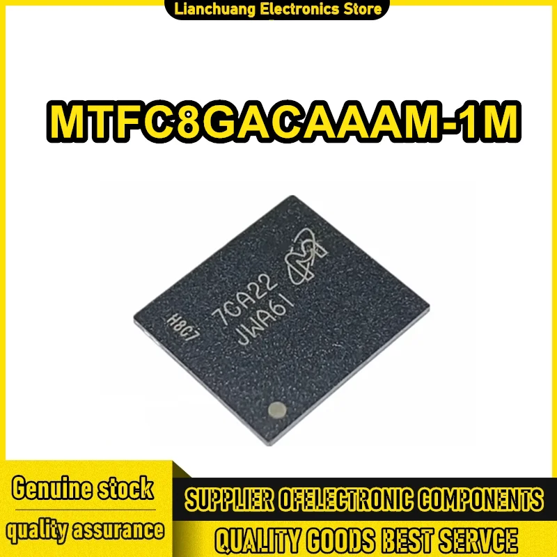 

MTFC8GACAAAM MTFC8GACAAAM-1M WT JWA61 Пакет памяти BGA153, микросхема, новая, оригинальная