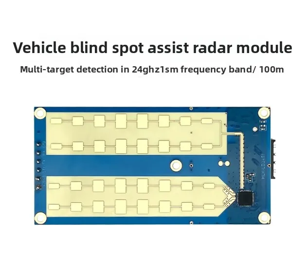 24G vehicle ranging and speed millimeter wave radar LD2451 vehicle condition monitoring sensor module
