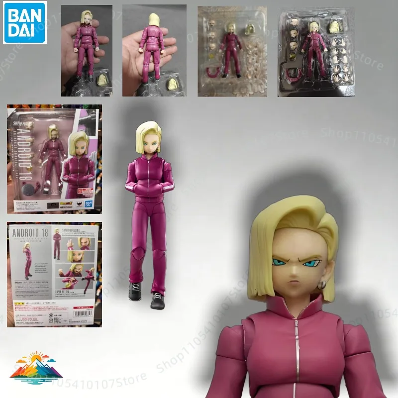 

В НАЛИЧИИ: Оригинальная фигурка Bandai S.H.Figuarts Dragon Ball Android 18, абсолютно новая, в коробке.