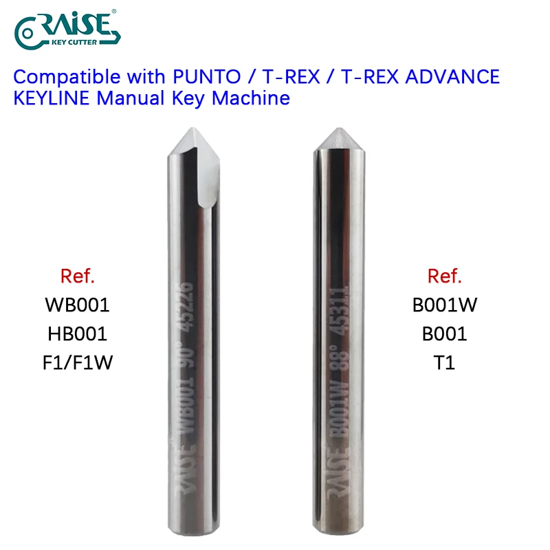 WB001 B001 Dimple Cutter Tracer Fit with Keyline 303/304/305/PUNTO/T-REX/T-REX ADVANCE Key Machine KABA CISA Key Locksmith Tools