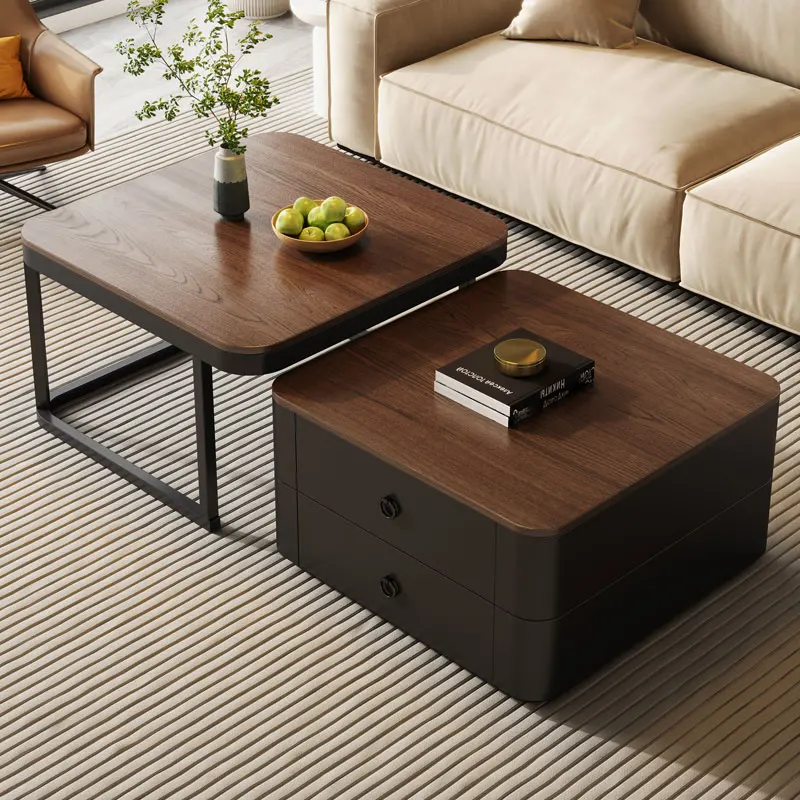 

Storage Simple Coffee Tables Modern Luxury Premium Aesthetic Unique Coffee Tables Minimalist Glamour Table Basse Furniture