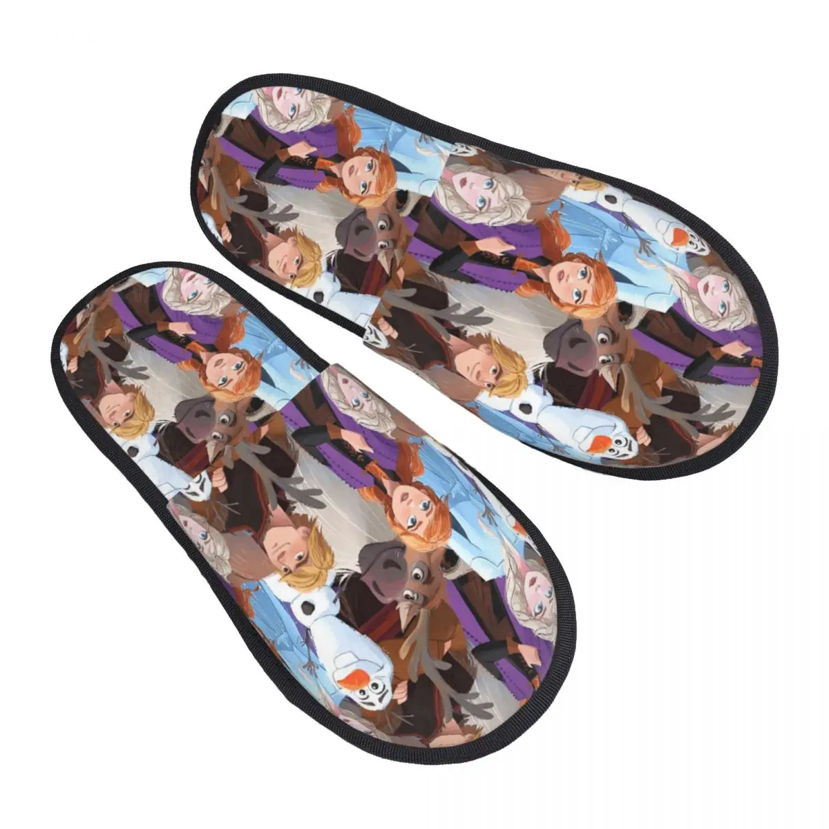 

Удобные тапочки из пены с эффектом памяти на заказ, женские тапочки из анимированного музыкального фэнтезийного фильма, спа-домашняя обувь