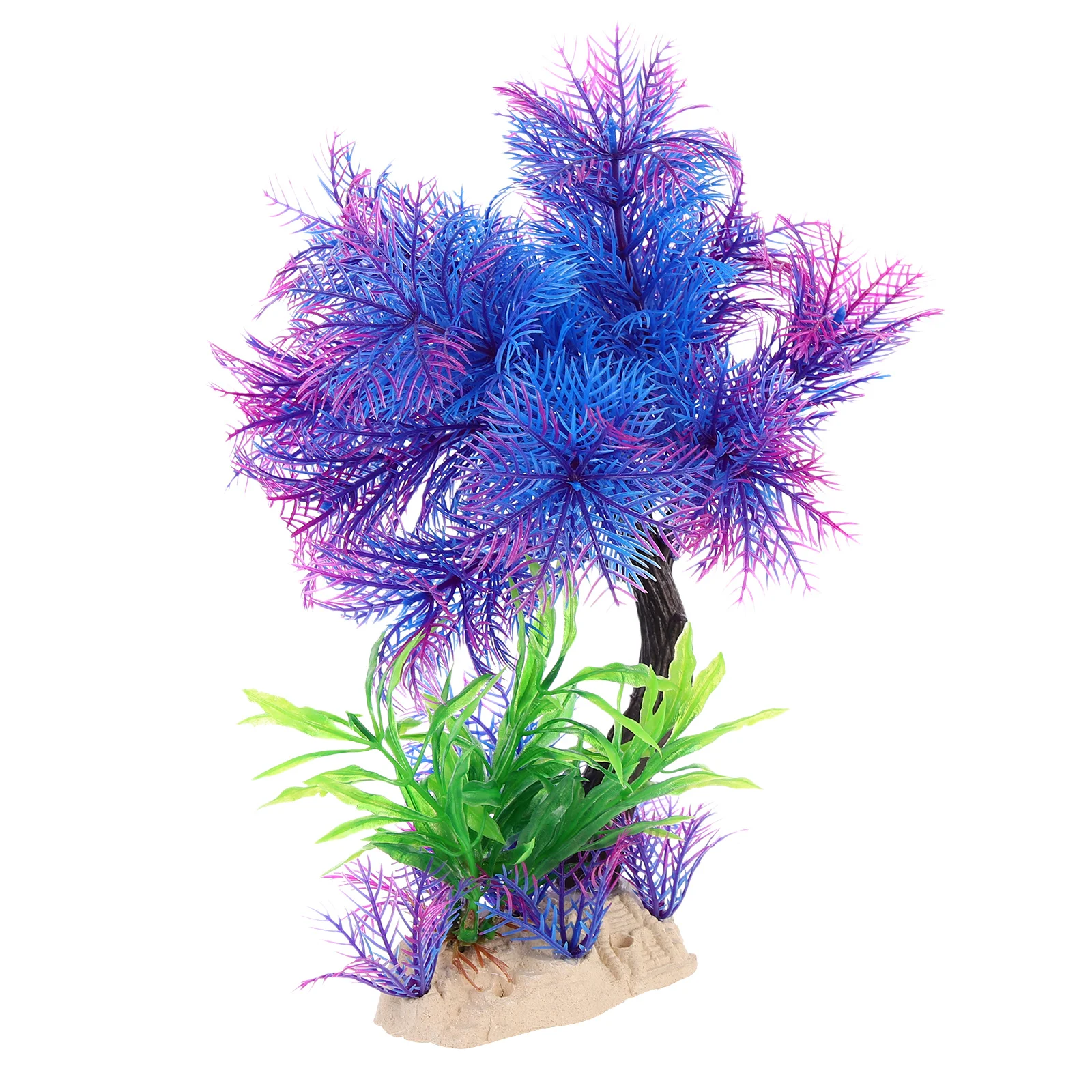 

Aquarium Decor Fish Tank Landscaping Decor Realistic Simulation Plants Safe for Lightweight Portable Design