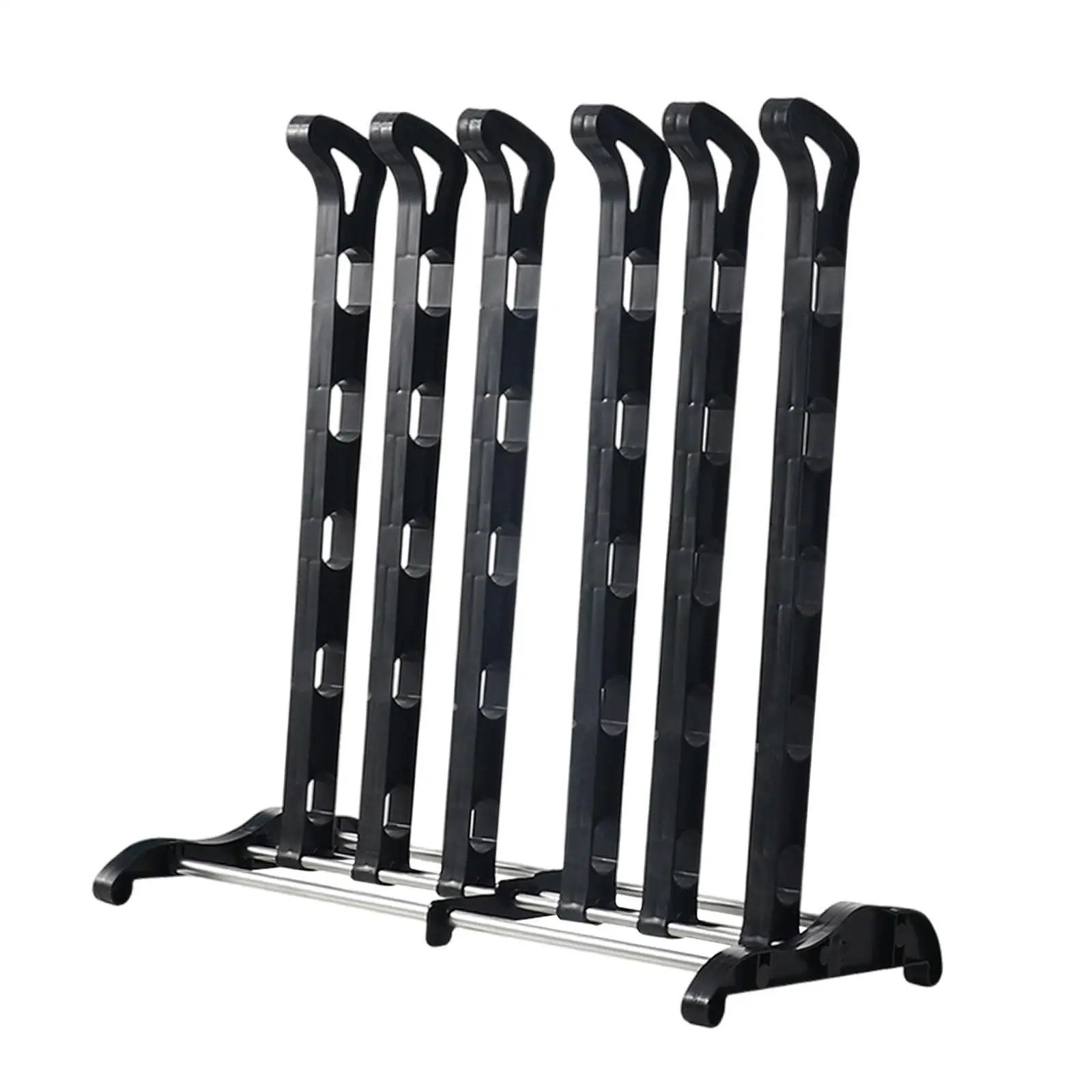Long Boot Rack Shoe Support Stand Modern Space Saving Organizer Shelf for Indoor Closet Room Storage