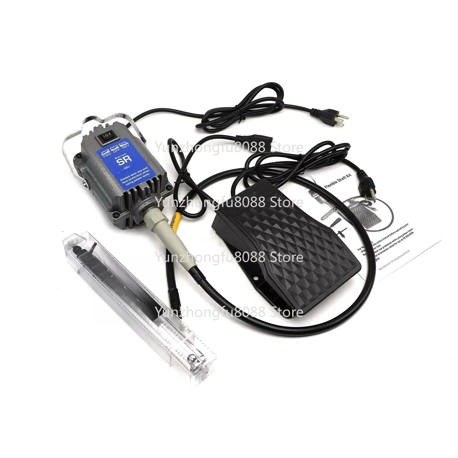 18000 rpm SR Soft Shaft Motor Grinder/Dental Hanging Mill Hammer Soft Shaft Jewelry Hanging Mill 220V Metal Machine