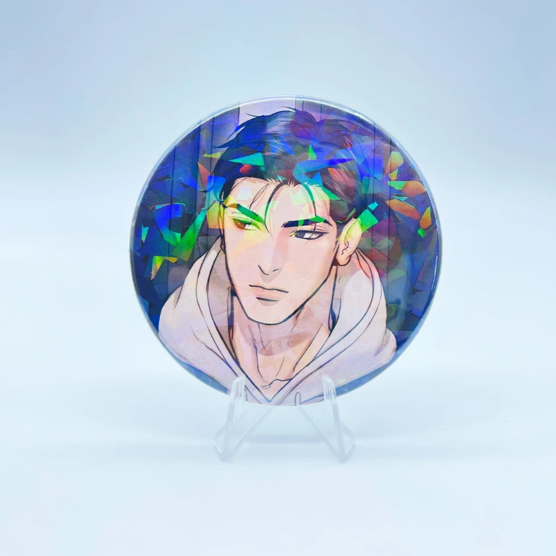 Bl Manhwa Jinx Joo Jaekyung Kim Dan Keychain Anime Brooches Cartoon Badge Pins Backpack Hat Accessories Friend Gift