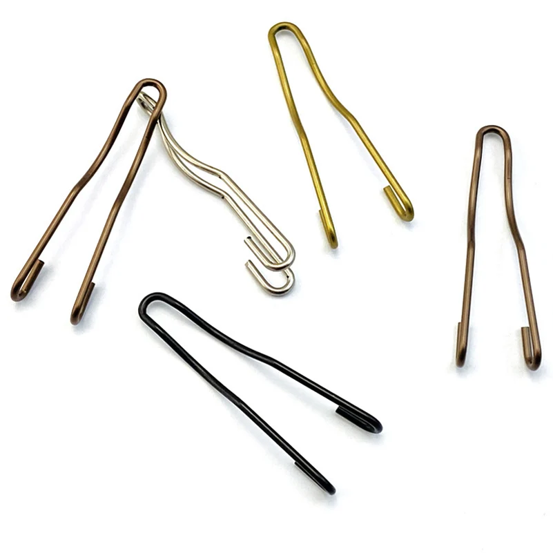 

4 Colors CNC Stainless Steel Knife Steel Wire Pocket Clip Back Clamp For Genuine Spyderco Knives DIY Making Accessories Parts