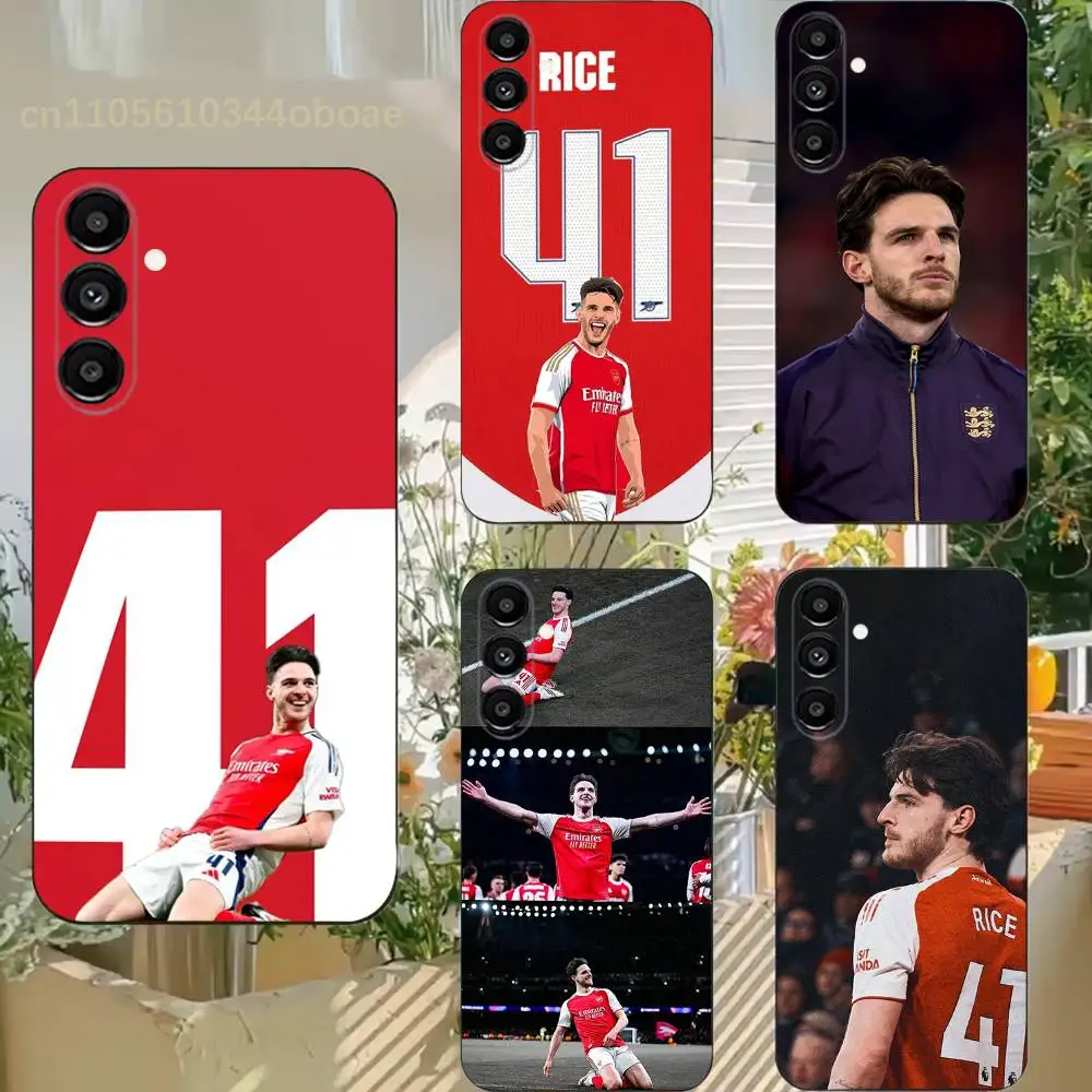 Handsome Declan Rice 41 Phone Case For Samsung S25,24,21,22,23,20,S30,Ultra,Plus,Fe,Lite,Note,5G Black Soft