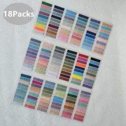 3600Pc Index Tabs Zelfklevende Pagina Markers Transparante Waterdichte Plakbriefjes Classificeren Bestanden Vlaggen Planner Stickers