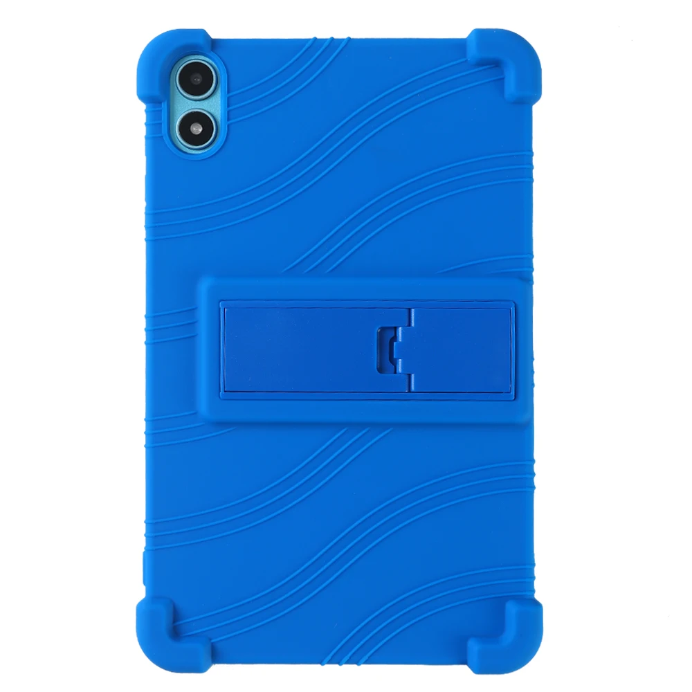 For Taito P85T Tablet PC 8-inch Kid-friendly Soft Silicone Adjustable Stand Cover