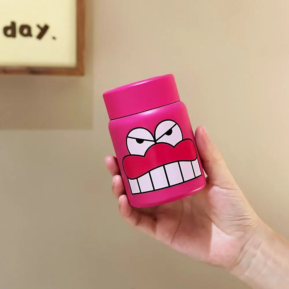 MINISO карандаш Шин Чан мини-чашка-термос милый мультфильм бурибу Уэмон матовая чашка для воды студенческая 200 мл портативный подарок на день рождения