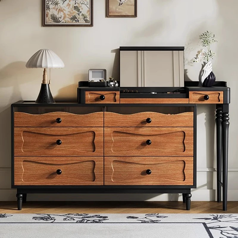 

Cosmetics Bedroom Vanity Table Storage Drawers Makeup Mirror Desk Drawers Dressing Table Tall Vestidores Lounge Suite Furniture