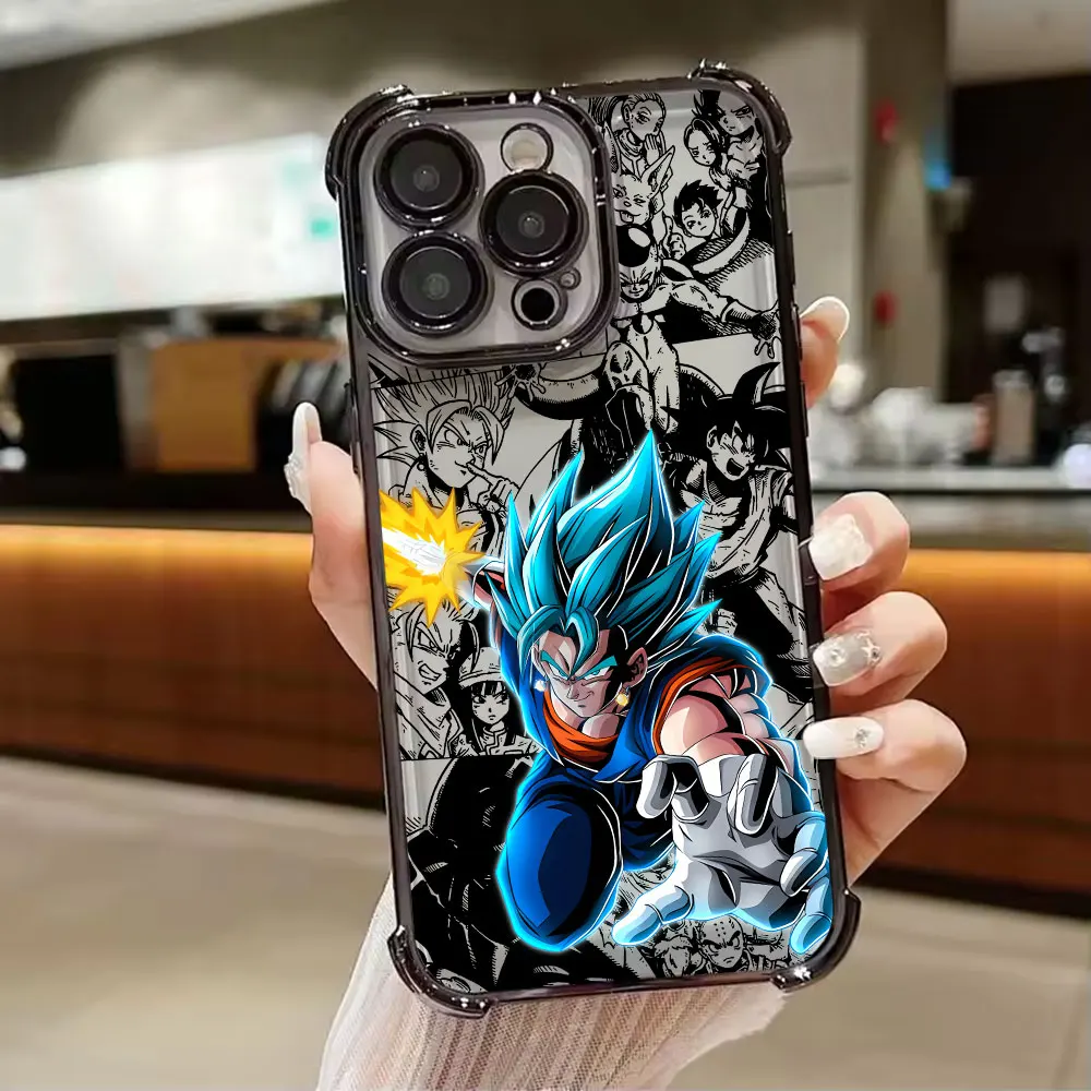 Чехол для телефона с изображением аниме персонажей Goku, Vegeta, Frieza для Huawei Honor X6d, 600, x8d, X5c, X7d, Magic7, Play10, 400, X9d, X6c Pro Lite 4G 5G, защита от падений