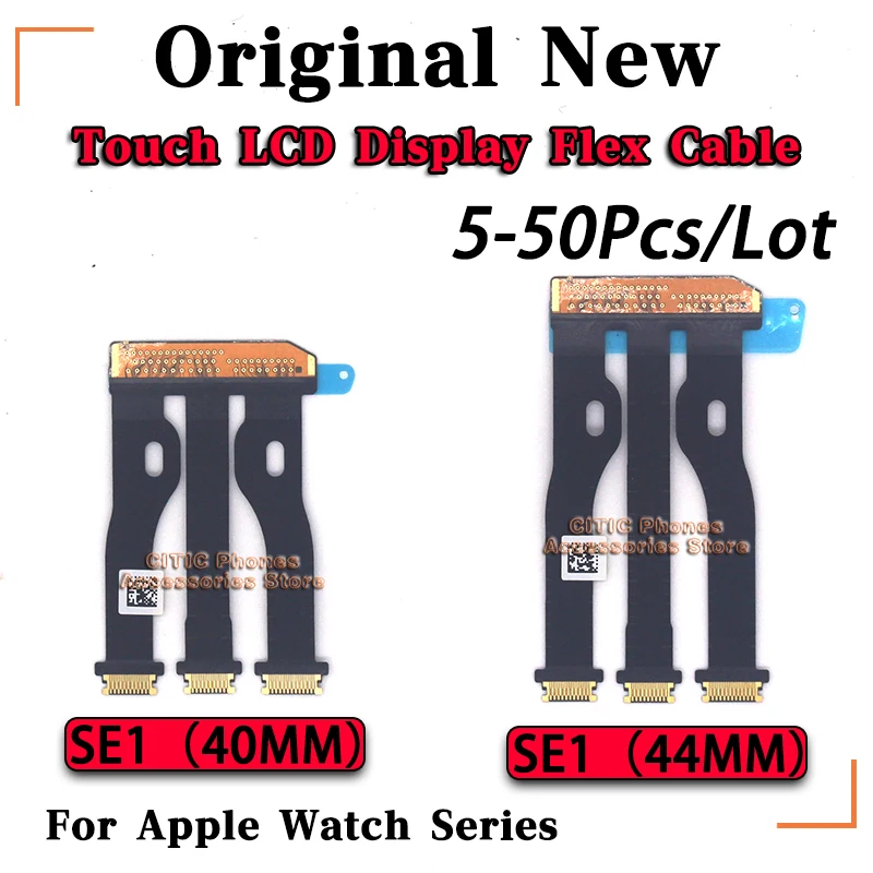 5Pcs-50Pcs/Lot New Original LCD Touch Display Screen Motherboard Connector Flex Cable For Apple Watch Series SE1 SE2 40mm/44mm