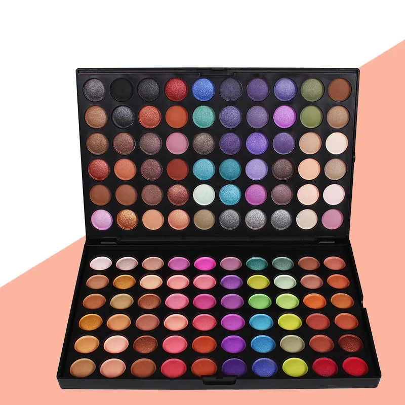 Paleta de rubor y sombra de ojos Para Mujer, base cosmética, polvo facial, estuche de maquillaje, sombra de ojos, maquillaje Para Mujer, 88 colores