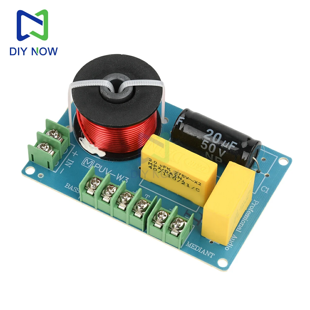 200W 3-way bookshelf speaker crossover HiFi high-fidelity high-mid low-mid three-way frequency division 800Hz~6000Hz