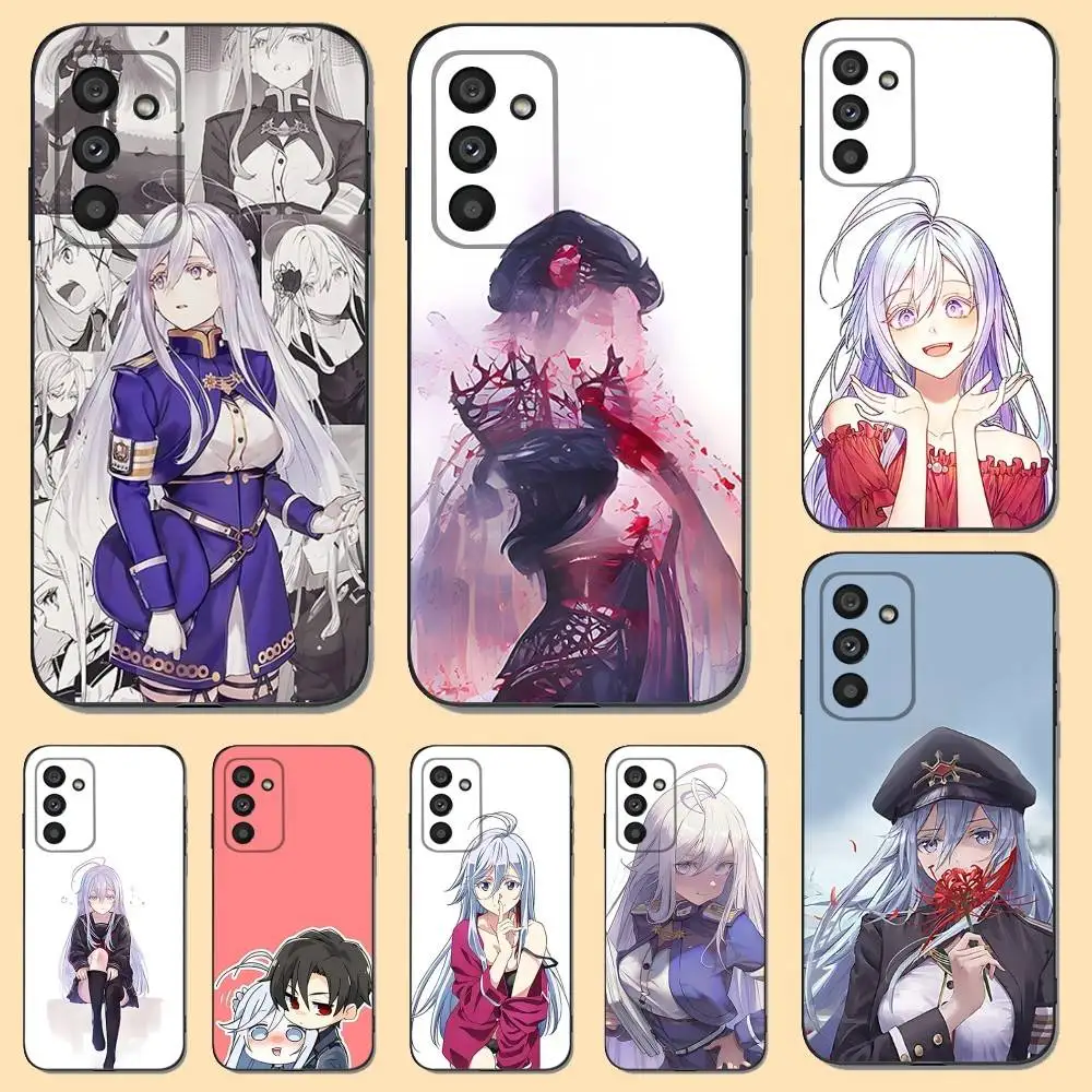 

V-Vladilena Anime Milize Phone Case For Samsung S 25,24,23,22,30,21,10,9,Ultra,Plus,Lite,FE,4,5 G Soft Black Case