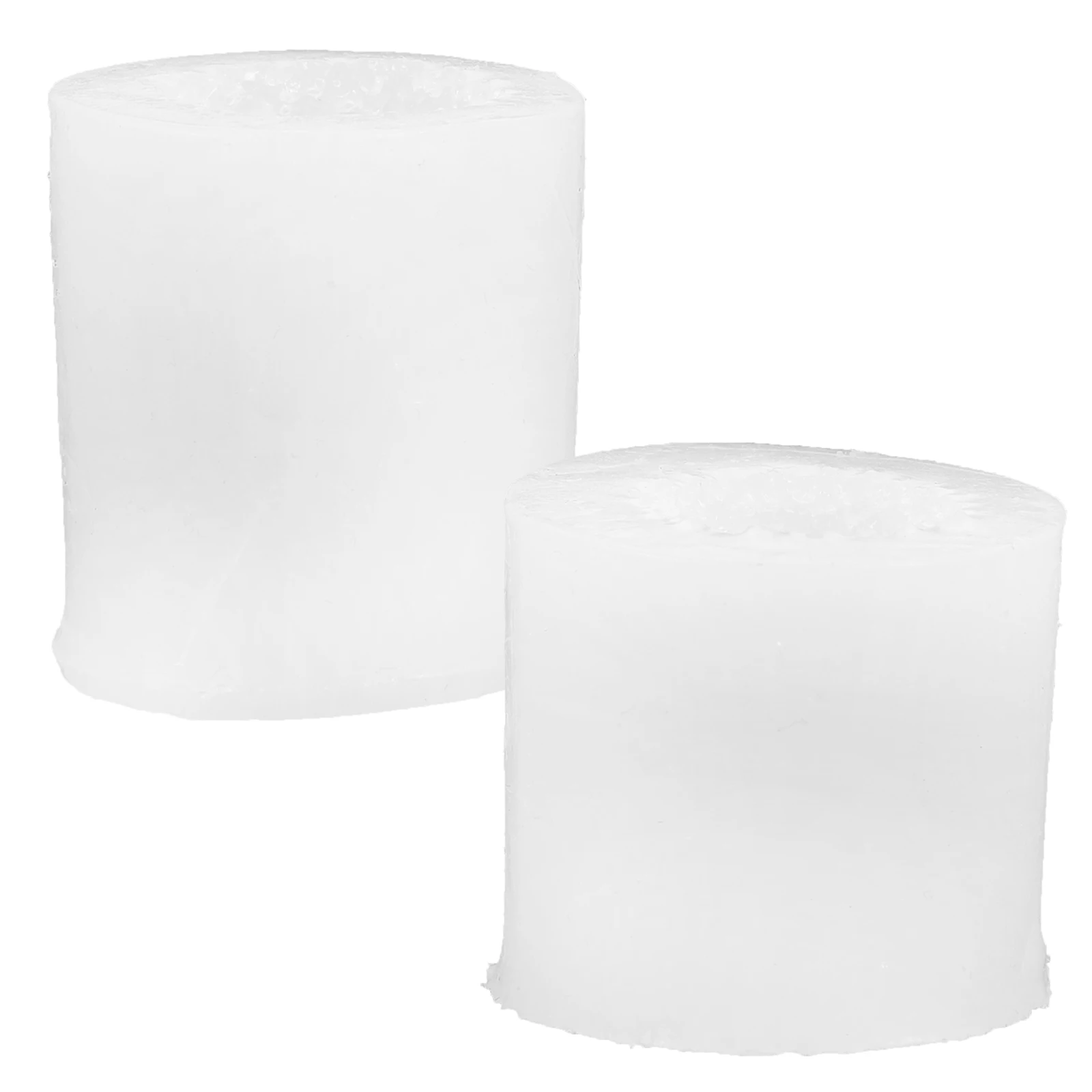 

2pcs Mold Silicone Unique Small Transparent Wax Melt Silica Gel Molds for DIY Making Reusable Flexible Christmas Crafts