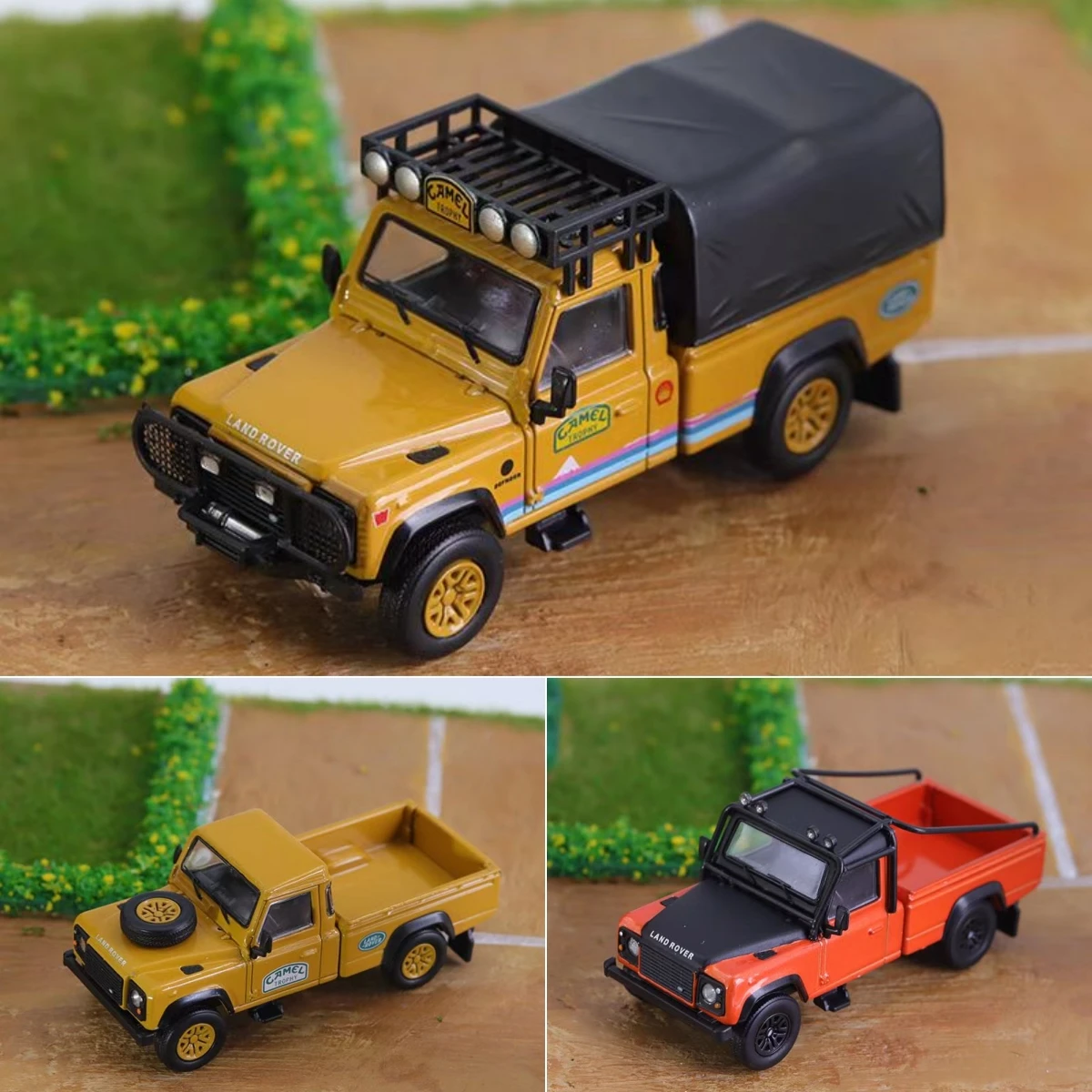 Master 1/64 Defender Pickup Diecast Model Car