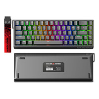 MADLIONS Mad60 Mad68 HE Mechanical Keyboard Magnetic Switch Customized RGB Gaming 8k Specialized Gaming Keyboard 60/68 Key