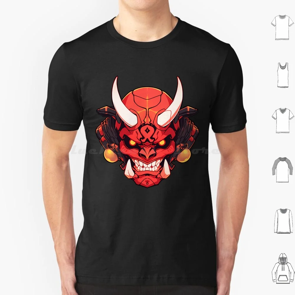 Blazeclad Oni T Shirt Men Women Kids 6xl Oni Demon Anime Red Fire Shogun