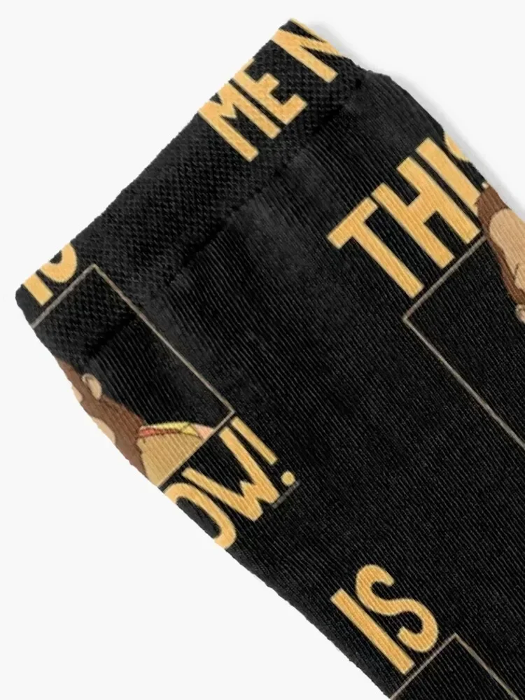 هذا أنا الآن! جوارب كروسفيت هدايا مضحكة جديدة في جوارب مجنونة للرجال والنساء