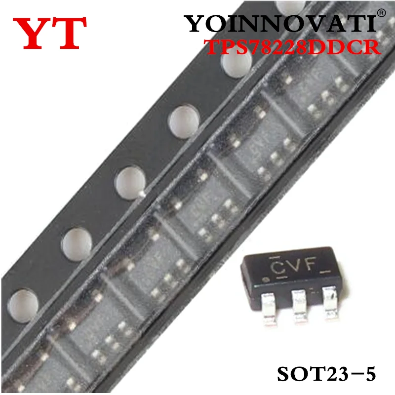 3000piece TPS78228DDCR TPS78228D TPS78228 CVF SOT23-5 2.8V 150mA linear regulator chip