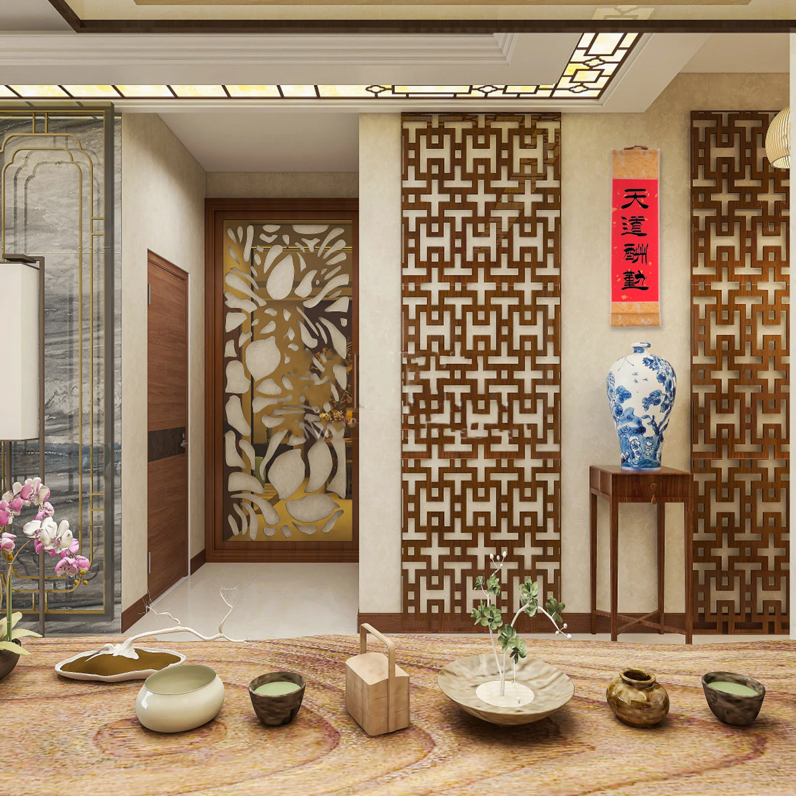 1Pcs Blank Scroll Premium Rice Paper for Chinese Calligraphy and Painting Compact Art Scroll Ideal Gift for Ink Drawing Practice