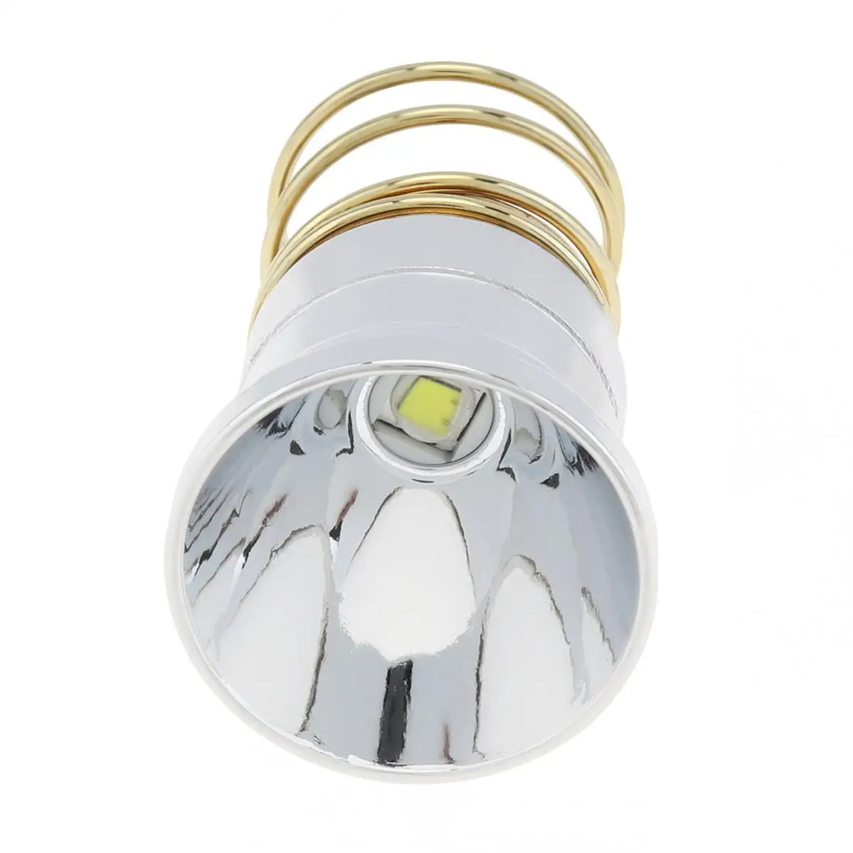 26.5mm XML L2 LED Flashlight Bulb Replacement Smooth Reflector Lamp Cap for C2 Z2 P60 P61 6P 9P G3 S3 D2 M5 M6 WF-501B WF-502B