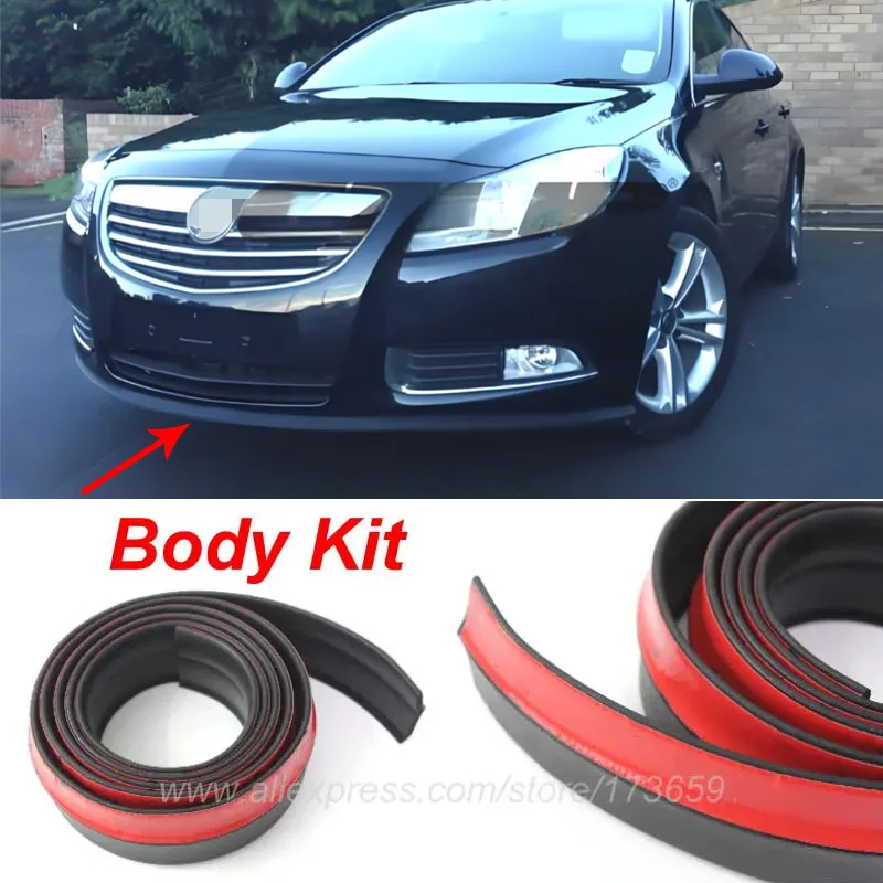 Kit de Carroceria: Fitas de Borracha para Spoiler Dianteiro e Defletor de Para-choque para Vauxhall Viva, Astra, VX220, VXR8, GTS, Omega, Meriva, Monaro, GTO