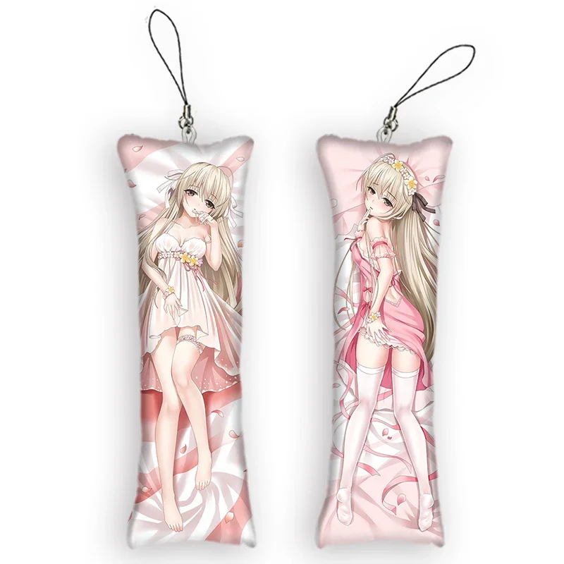 Yosuga No Sora Kasugano Sora Dakimakura  Mini Keychain N Solitude, Where We Are Least Alone. Anime Body Mini Pillow Pendant