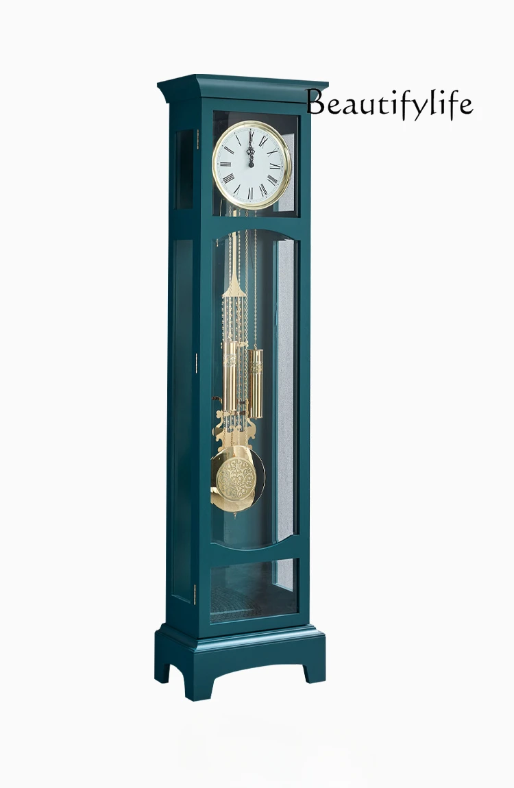 Modern the Grandfather Clock Light Luxury Household Minimalist Fashion Clock Living Room Italian Minimalist Pendulum Clock