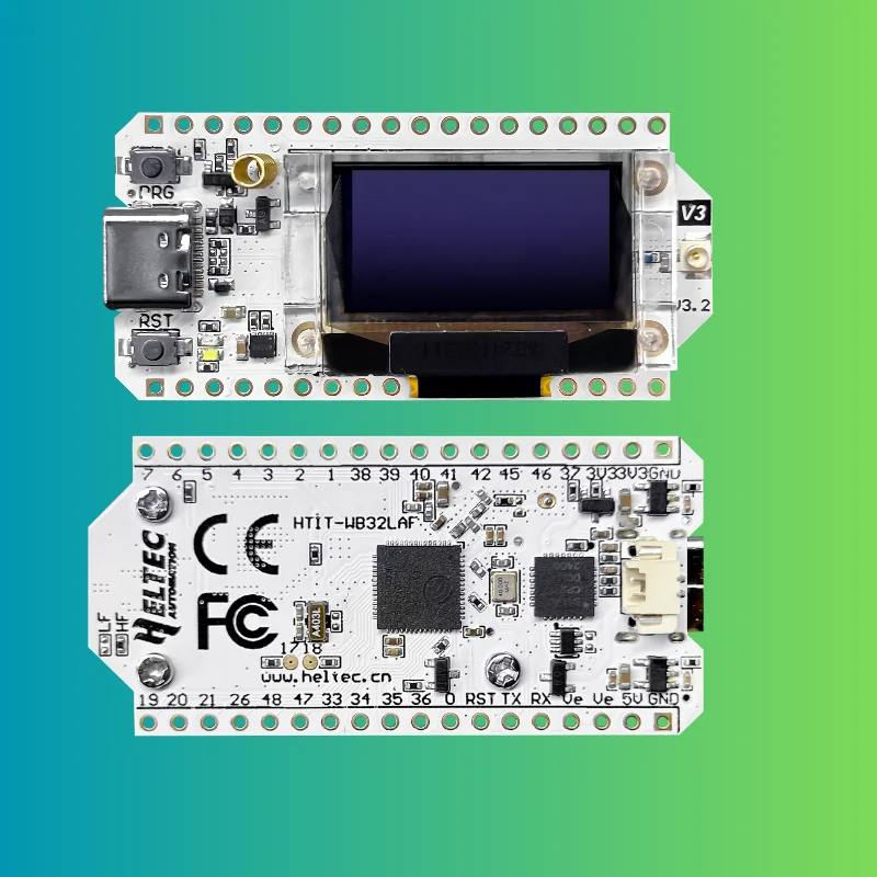 Heltec WiFi LoRa 32 V3 Development Board with Plastic Case ESP32 S3 SX1262 Meshtastic LoRaWAN Compatible OLED Display view 3