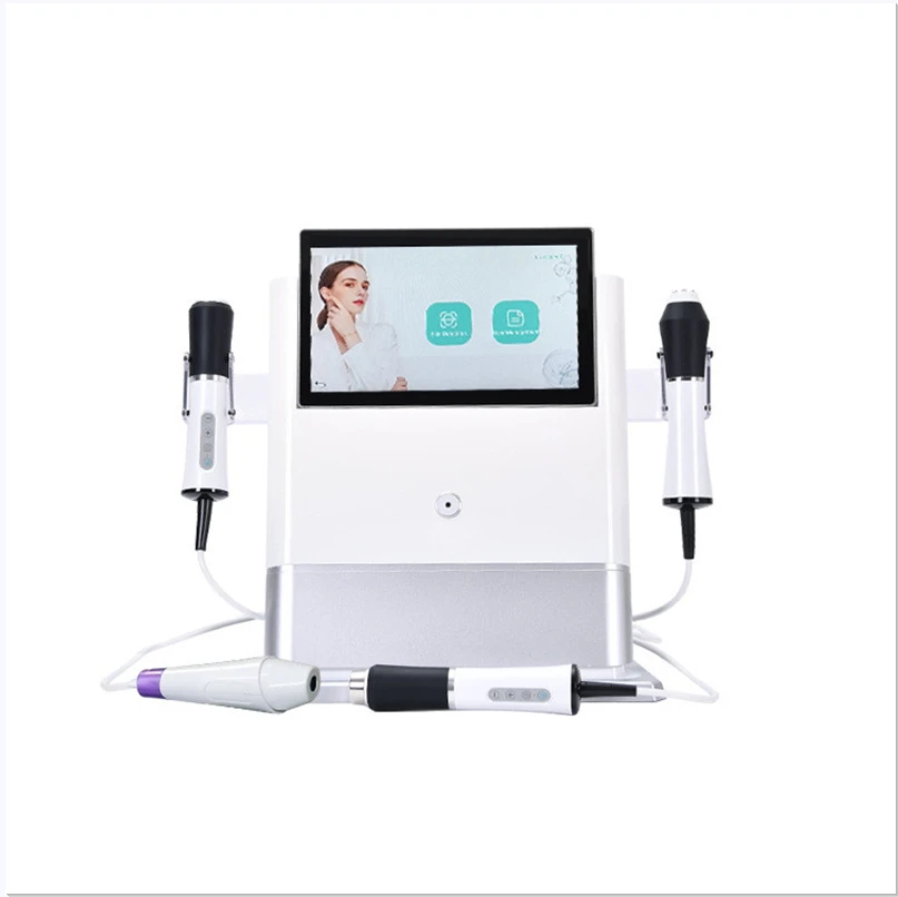 3 In 1 Ultrasonic CO2 Exfoliate Face Lifting Device Oxygen