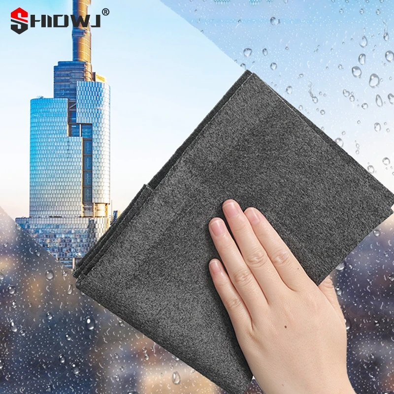 1Pcs Thickened Magic Cleaning Cloth Microfiber Surface Instant Polishing Household cleaning cloth For glass windows mirrors car