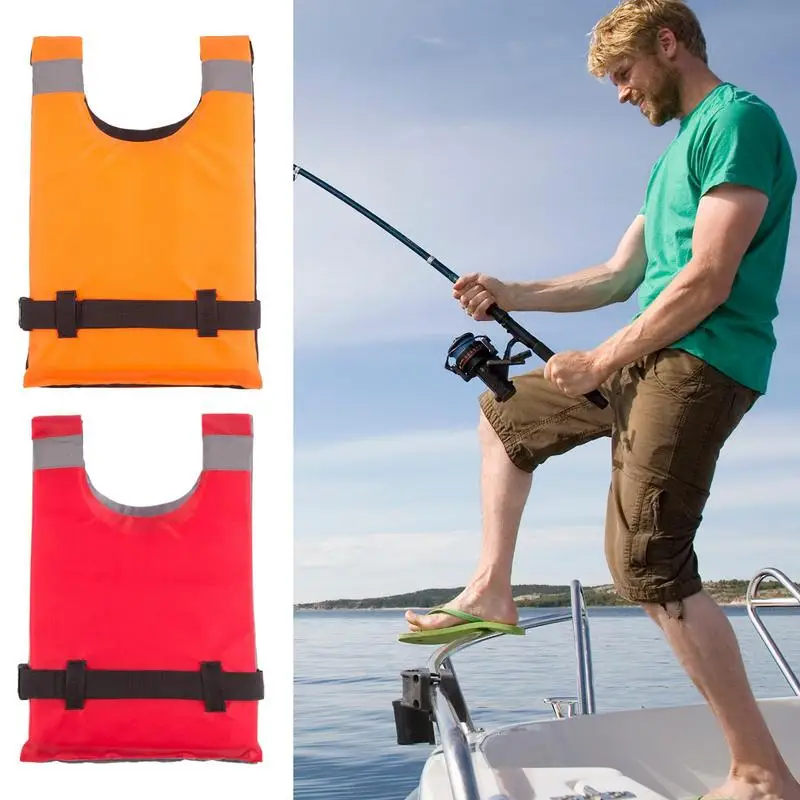 

Kayaking Life Vest Lightweight Flotation Vest Strong Buoyancy High Visibility Water Sports Aids Flotation Gear For Swimming