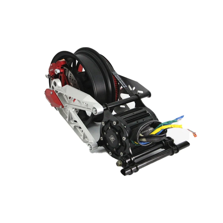 QS Mid-mounted Motor Assembly 72v 3000w Modified Electric Vehicle Motorcycle Burning Tires