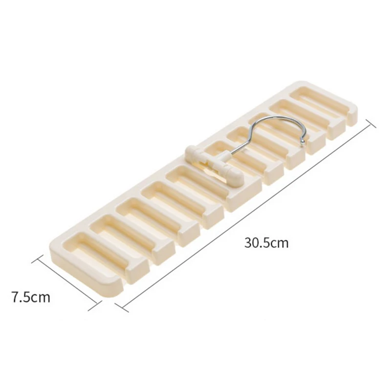 Tie Closet Organizer para Guarda-Roupa, cinto Rack Hanger, suporte De Armazenamento