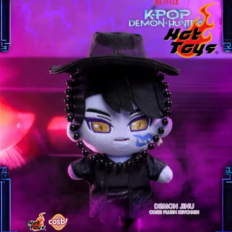 

Genuine Hot Toys K-POP Demon Hunters Cosbi Cute Keychain Collection Blind Box Rumi Mira Zoey Doll Toy Surprise Box Birthday Gift