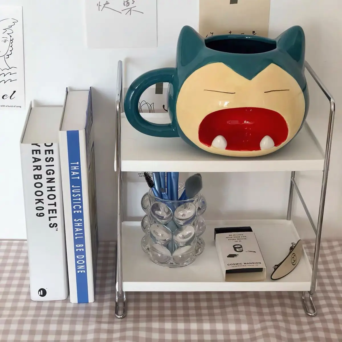 Cartoon Pokémon Snorlax Shaped Water Cup Anime Pet Elf Ceramic Cup Office Large Capacity Coffee Cup Children's Kawaii Milk Mug