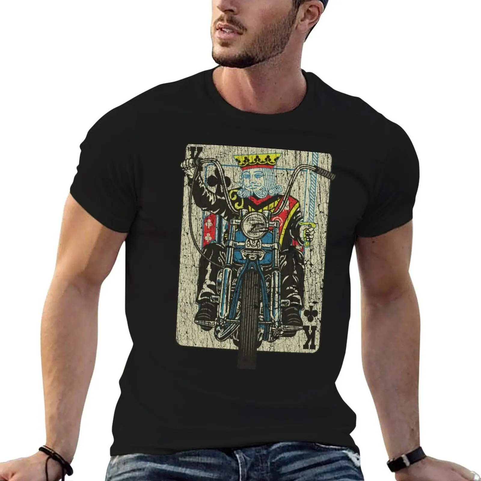 

King of Clubs 1975 T-Shirt anime t shirts oversize t shirts for man cotton funny T-Shirt