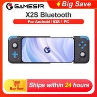 GameSir X2s Bluetooth X2s Mobile Phone Gaming Controller Gamepads Gamepad PC with with Hall Effect Stick for Android iPhone iOS
