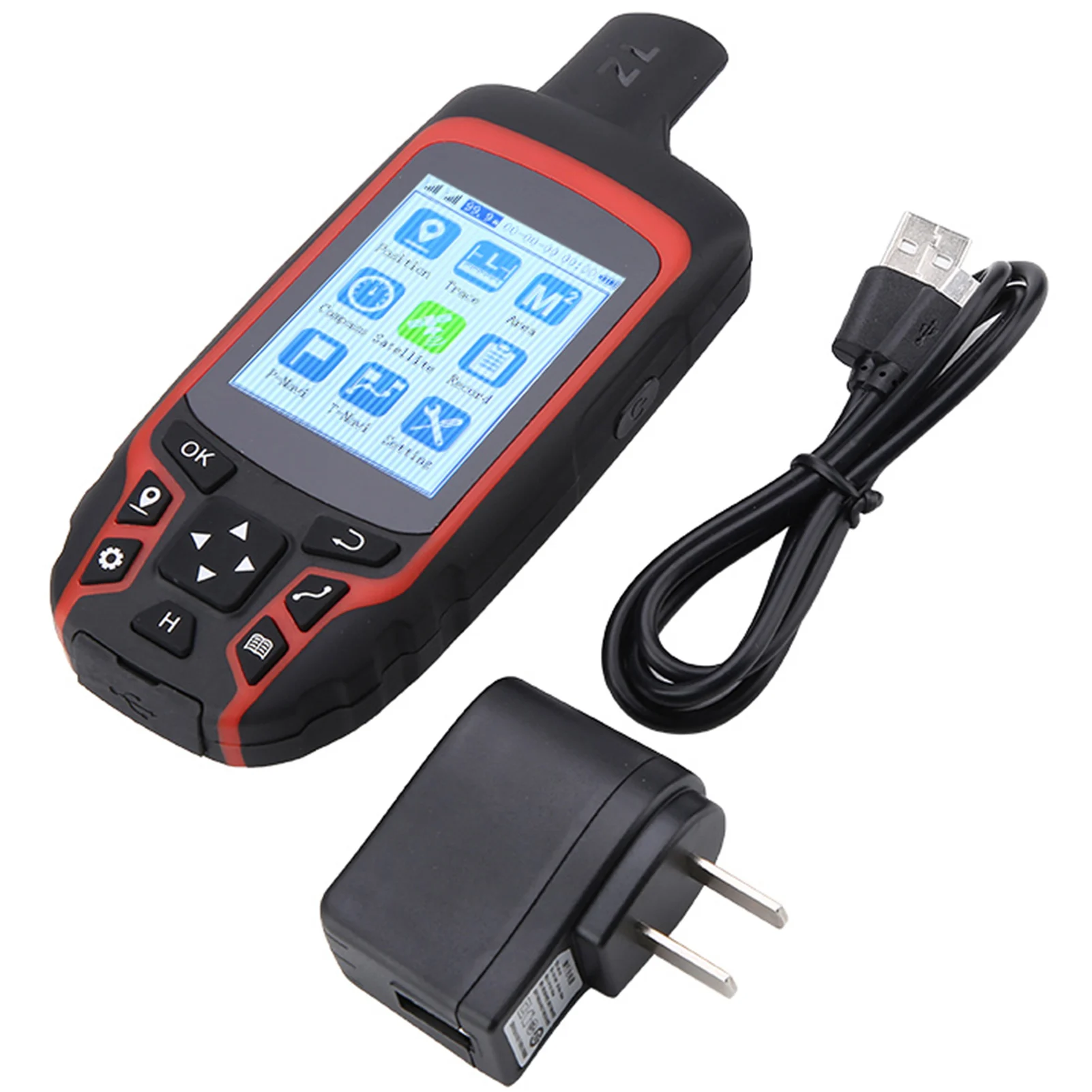 Handheld GPS Navigation Compass Outdoor Location Tracker Outdoor Handheld GPS Navigation USB Rechargeable Outdoor GPS Locator