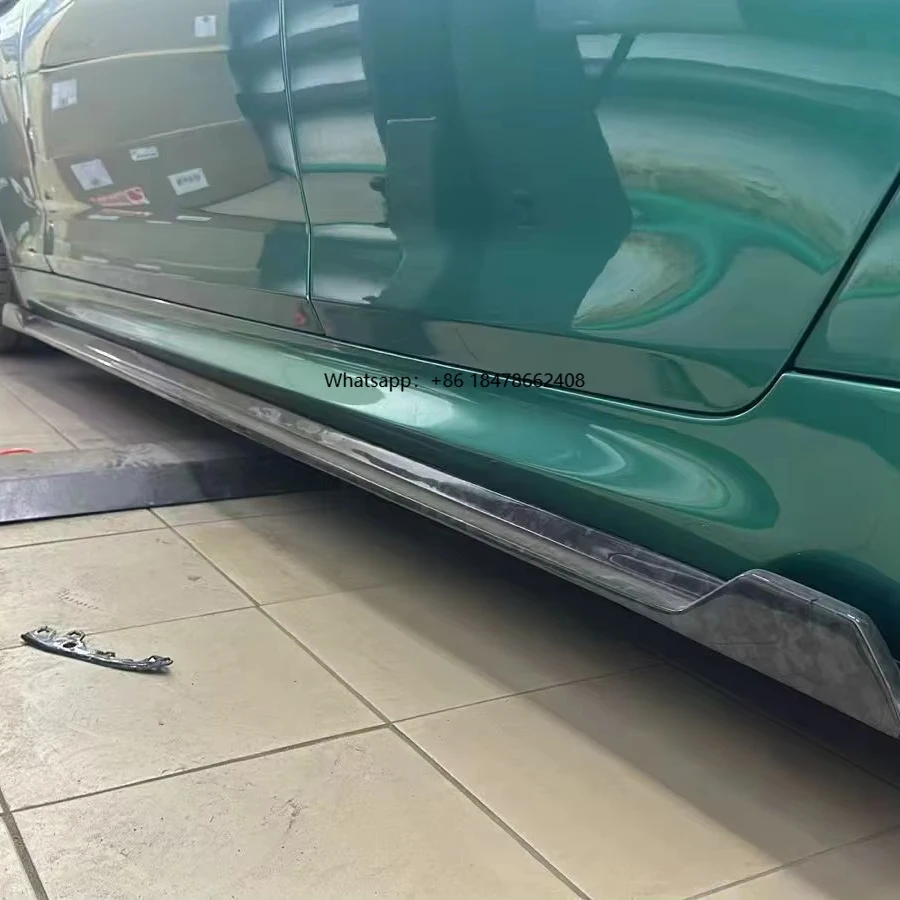 

M Type Dry Carbon Fiber Side Skirts for M5 F90 G30 Body Parts